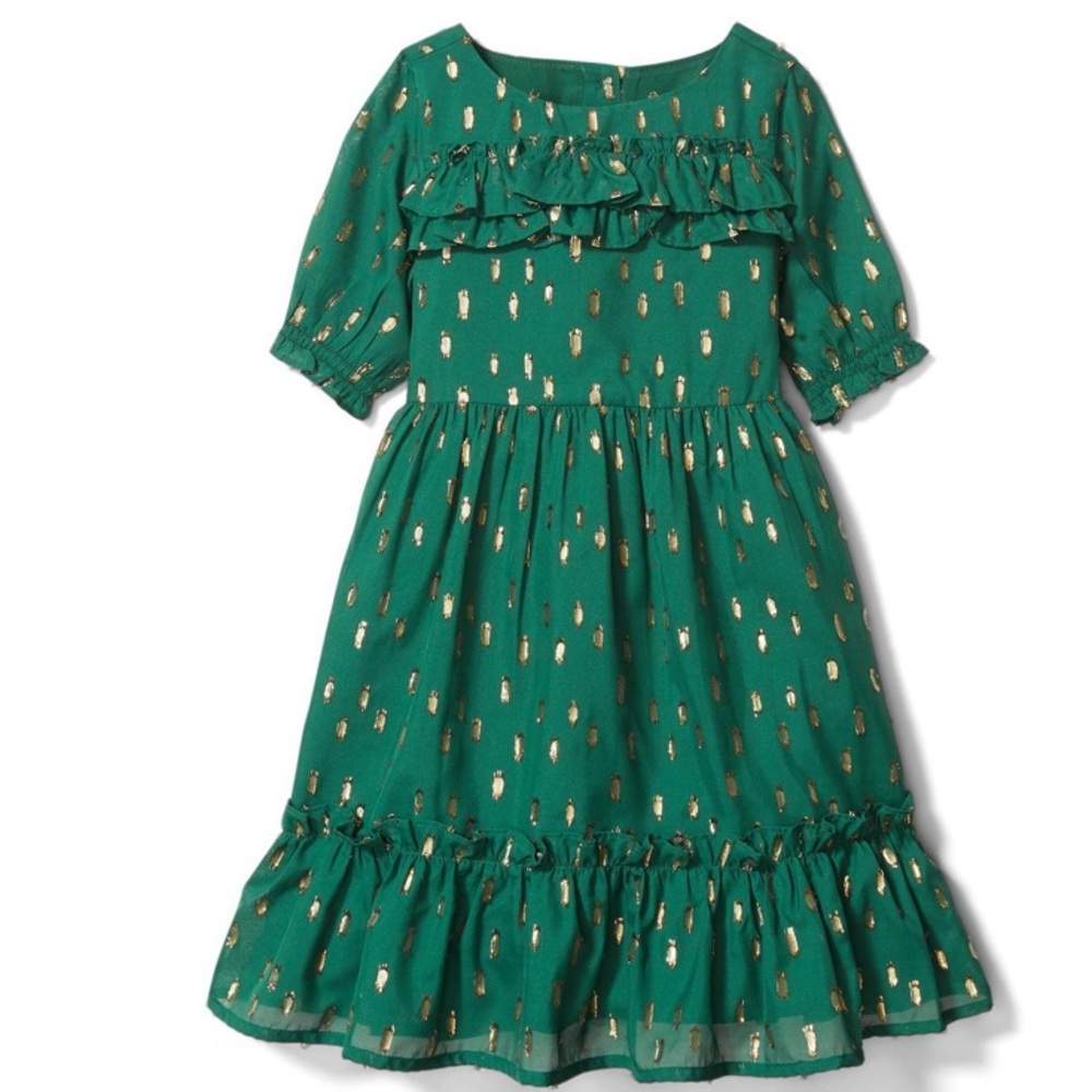 Janie & Jack Fil Coupe Dress - Size 2T